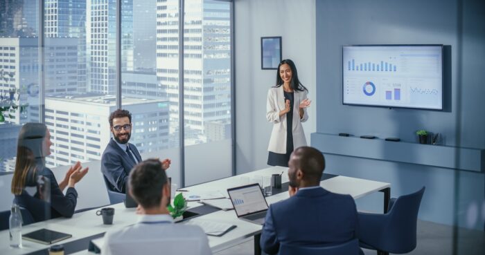 Office conference room meeting