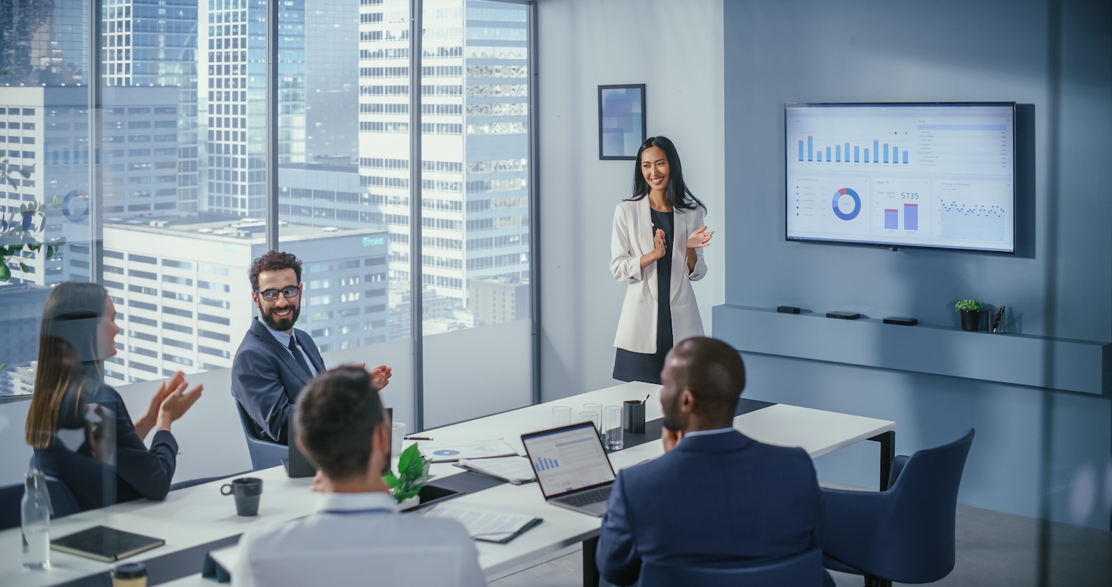 Office conference room meeting