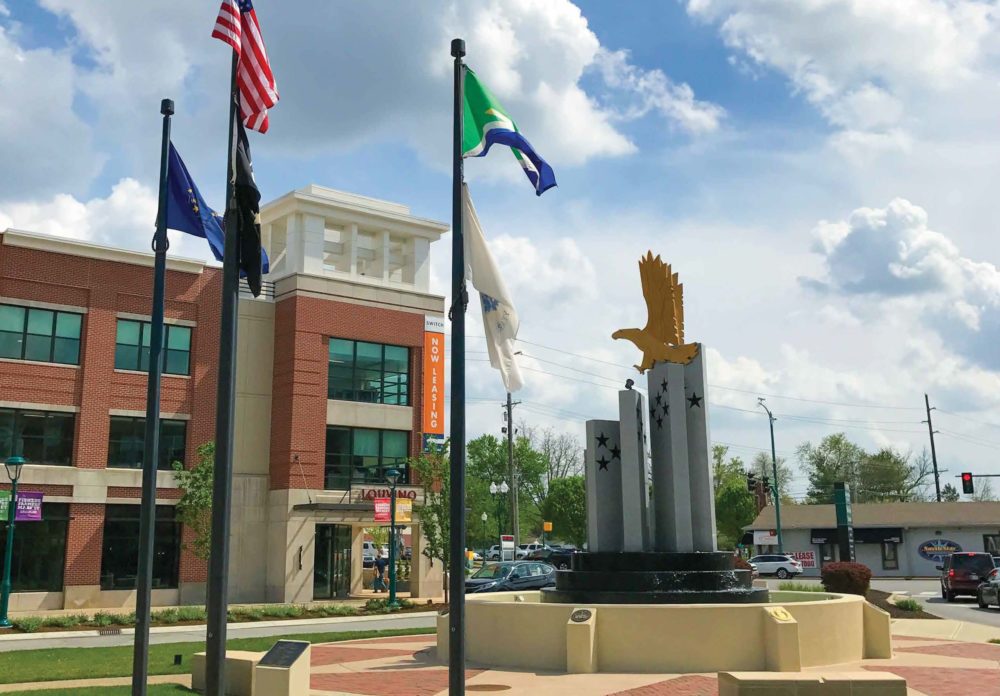 city of fishers downtown
